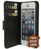 Valenta Classic Luxe iPhone 5/5S/SE Hoesje Leer Bookcase Zwart