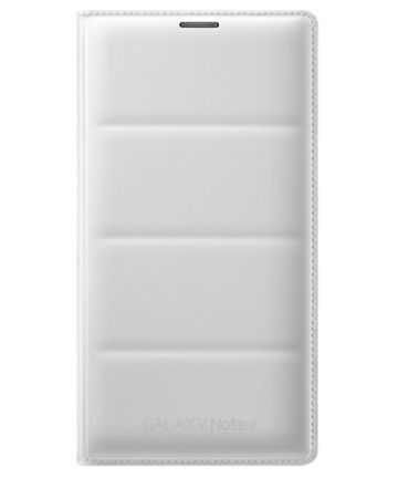 Originele Samsung Galaxy Note 4 Flip Wallet White Hoesjes
