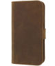 Valenta Luxe Samsung Galaxy S4 Hoesje Leer Bookcase Vintage Bruin