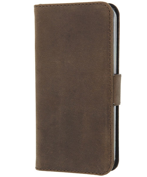 Valenta Classic Luxe iPhone 5/5S/SE Hoesje Leer Bookcase Vintage Bruin afbeelding 5