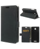 HTC Desire 510 Wallet Case Zwart