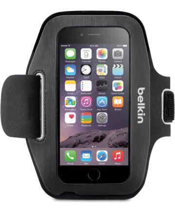 Apple iPhone 6S Belkin Sport-Fit Armband Zwart Sporthoesjes