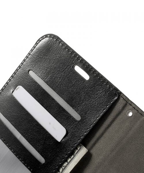 Motorola Nexus 6 Wallet Stand Case Zwart afbeelding 6