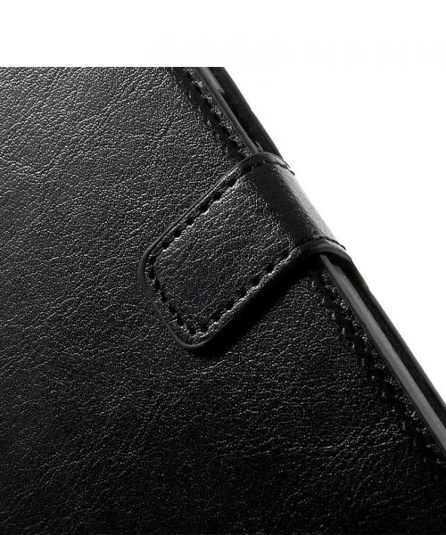 Motorola Nexus 6 Wallet Stand Case Zwart afbeelding 8