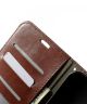 Motorola Nexus 6 Wallet Stand Case Bruin