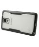 Samsung Galaxy Note 4 TPU Back Cover Transparant Zwart