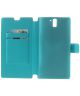 OnePlus One Wallet Case Blauw