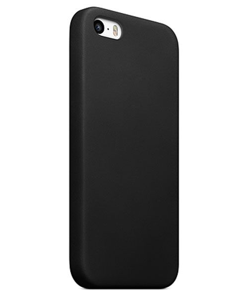 Apple iPhone SE en 5/5S TPU Back Cover Hoesje Zwart afbeelding 4