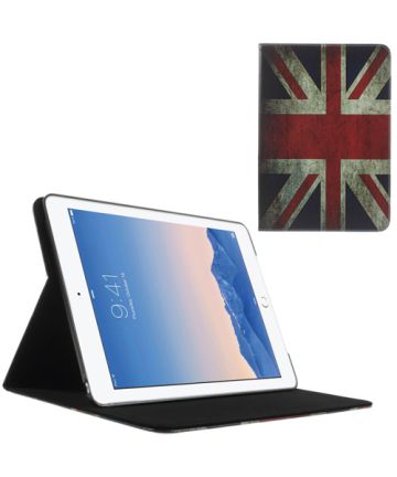 Apple iPad Air 2 Smart Flip Stand Case UK Flag Hoesjes