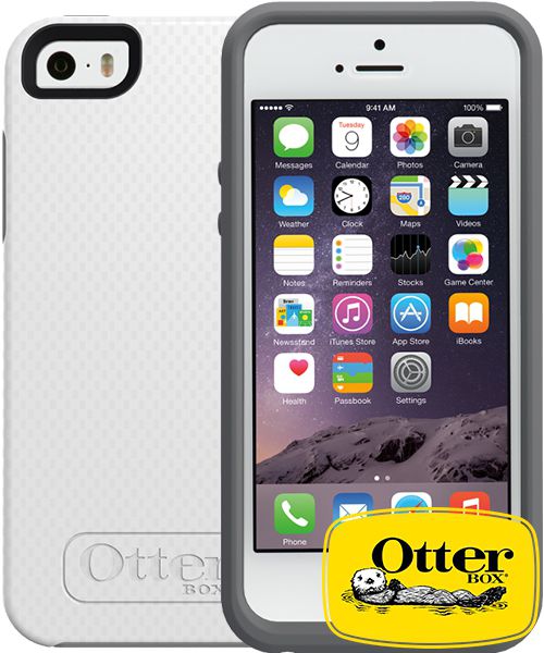 Otterbox Symmetry iPhone 5(S) White Gunmetal afbeelding 1