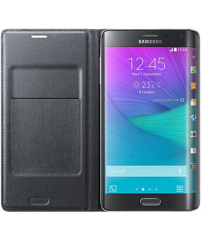 Samsung Wallet Case Samsung Galaxy Note Edge Zwart afbeelding 2