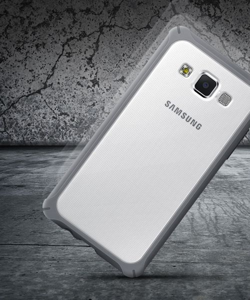 Samsung Protective Cover Samsung Galaxy A3 Grijs afbeelding 6