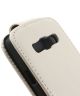 Samsung Galaxy A3 PU Leren Flip Case Wit