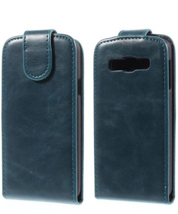 Samsung Galaxy A3 Flip Case Blauw Hoesjes