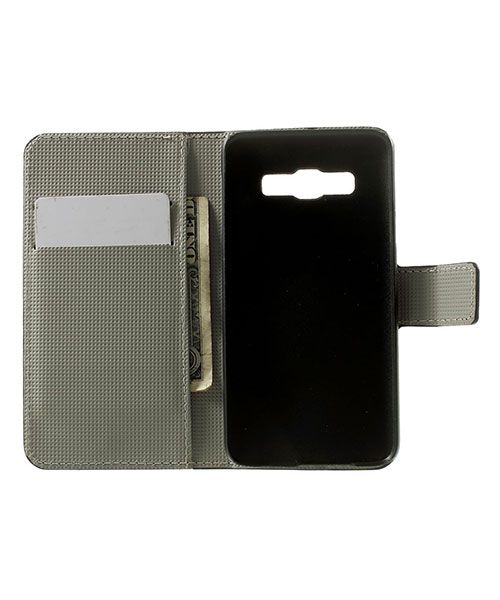 Samsung Galaxy A3 Wallet Flip Case Hoesje Bloesem afbeelding 4