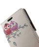 Samsung Galaxy A5 Wallet Print Case - Branch Owl