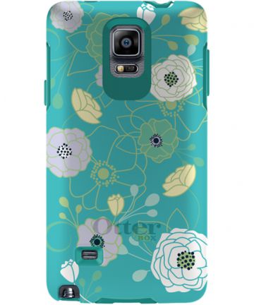 Otterbox Symmetry Case Samsung Galaxy Note 4 Eden Teal Hoesjes