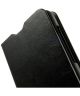 Huawei Ascend Y550 Lederen Wallet Stand Case Zwart