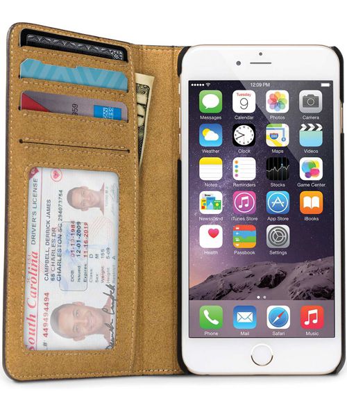 Twelve South BookBook voor iPhone 6S Zwart afbeelding 1
