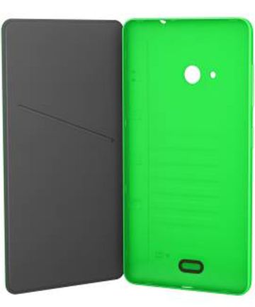 Microsoft Lumia 535 Flip Shell CC-3092 - Groen Hoesjes