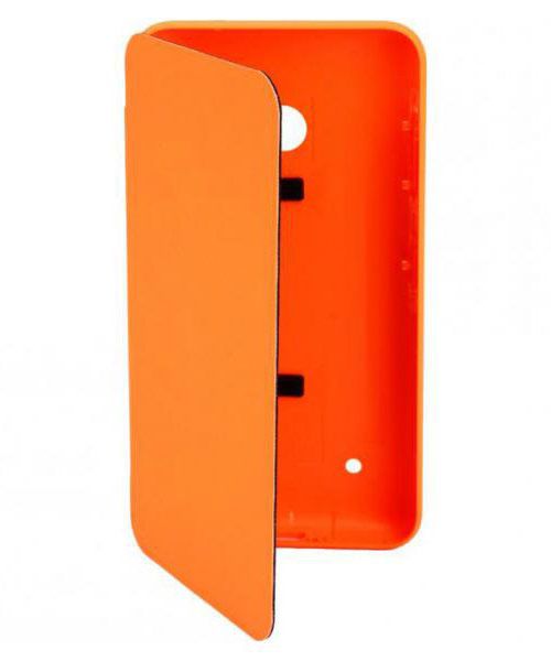 Microsoft Lumia 535 Flip Shell CC-3092 - Oranje afbeelding 4