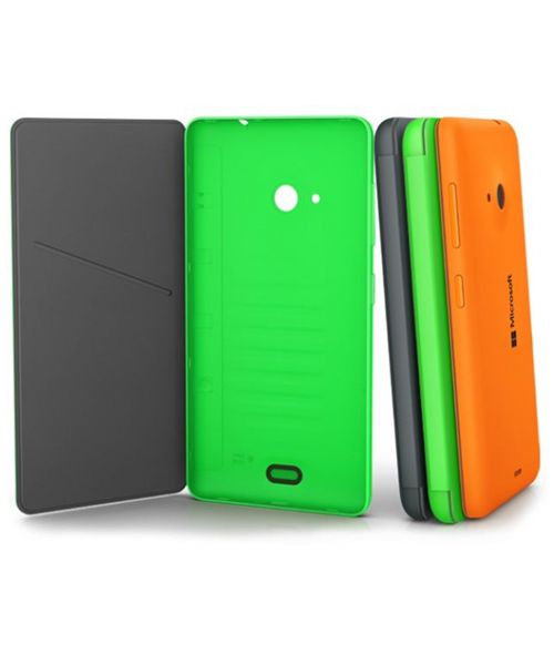 Microsoft Lumia 535 Flip Shell CC-3092 - Oranje afbeelding 5
