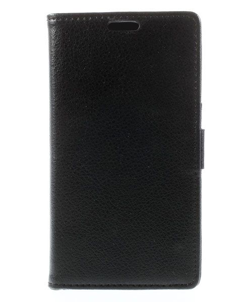 Samsung Galaxy Grand Prime Wallet Flip Case Hoesje Zwart afbeelding 3