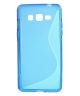 Samsung Galaxy Grand Prime S-Curve TPU Back Cover Blauw