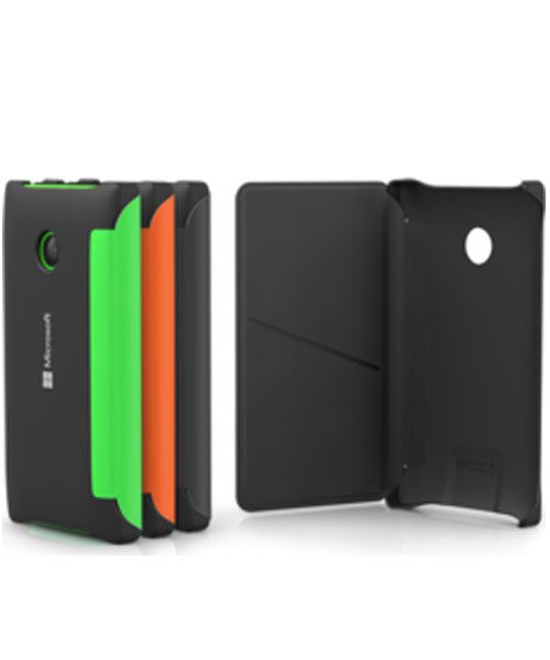 Microsoft Lumia 532 Flip Case CP-634 Zwart afbeelding 5