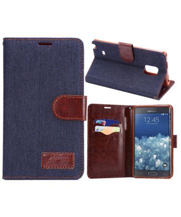 Samsung Galaxy Note Edge Wallet Case Spijker Print Hoesjes