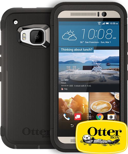 Otterbox Defender Case HTC One M9 Black afbeelding 1