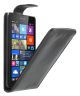 Microsoft Lumia 535 Verticale Flip Case Zwart