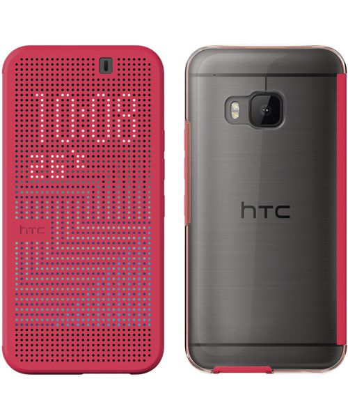 HTC One M9 Dot View Case II HC M232 Candy Floss afbeelding 1