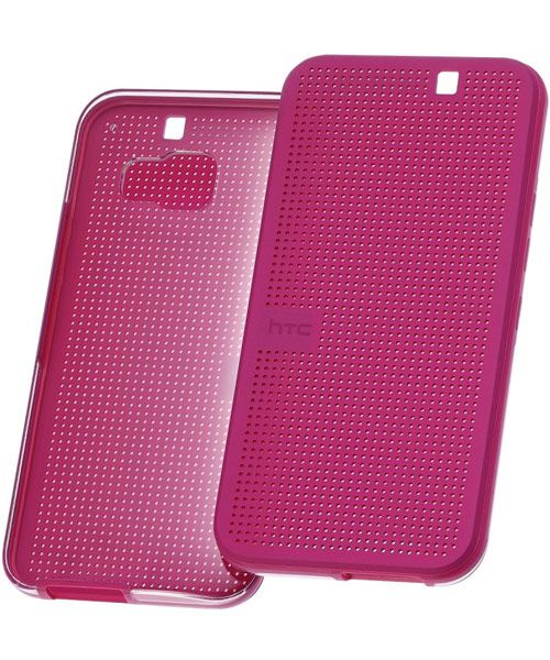 HTC One M9 Dot View Case II HC M232 Candy Floss afbeelding 2