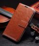 Samsung Galaxy S6 Crazy Horse Wallet Case Bruin