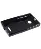 Microsot Lumia 435 TPU Case S-Shape Zwart