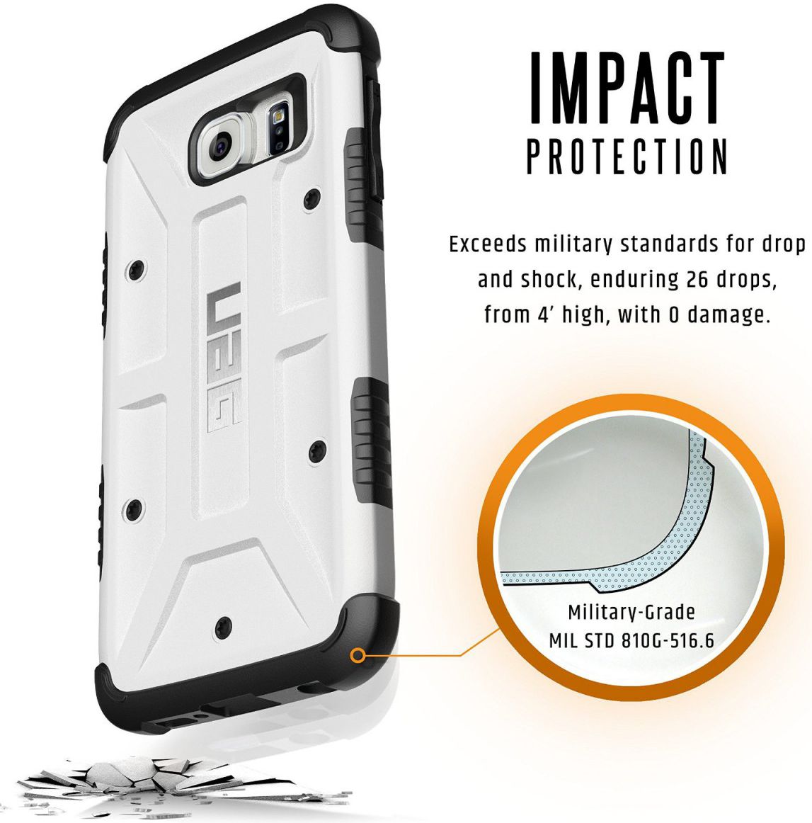 Urban Armor Gear Composite NAVIGATOR Case Samsung Galaxy S6 afbeelding 6