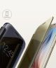 Samsung Galaxy S6 Clear View Flip Case Zwart