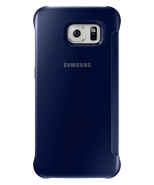 Samsung Galaxy S6 Clear View Flip Case Zwart afbeelding 4