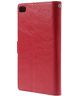 Huawei Ascend P8 Wallet Flip Case Stand Rood