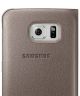 Originele Samsung Galaxy S6 Edge Flip Case Goud