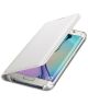 Originele Samsung Galaxy S6 Edge Flip Case Wit