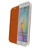 Originele Samsung Galaxy S6 Edge Flip Case Oranje