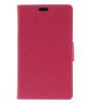 Microsoft Lumia 532 Lederen Flip Case Stand Roze