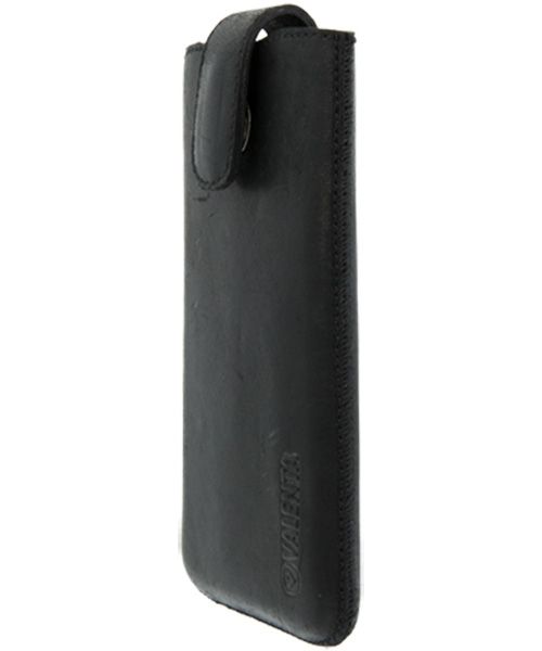 Valenta Lucca Pouch XL Insteekhoesje Leer Zwart afbeelding 2