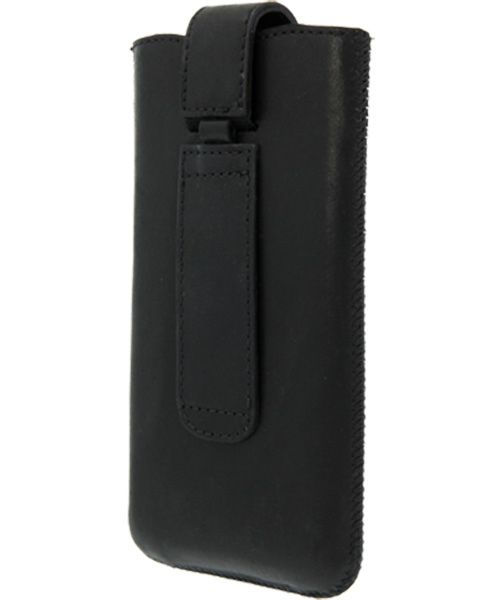 Valenta Lucca Pouch XL Insteekhoesje Leer Zwart afbeelding 7