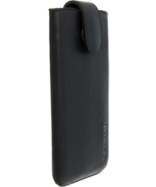 Valenta Lucca Pouch XL Insteekhoesje Leer Zwart afbeelding 9