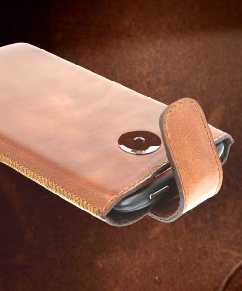 Valenta Lucca Pouch XXL Insteekhoesje Leer Zwart afbeelding 15