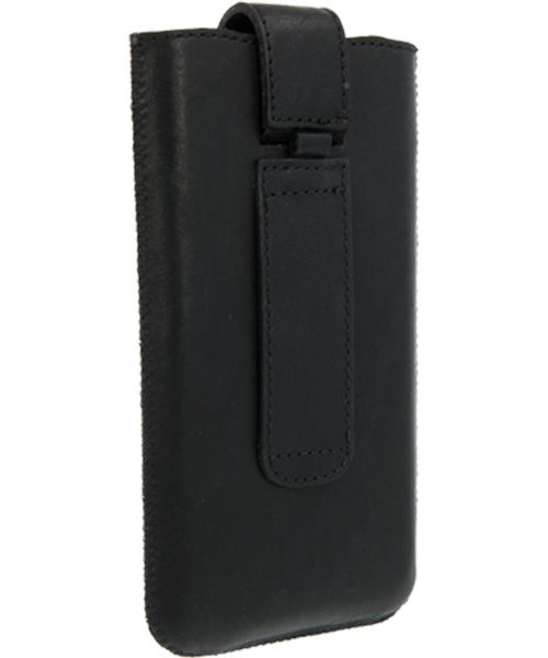 Valenta Lucca Pouch XXL Insteekhoesje Leer Zwart afbeelding 5