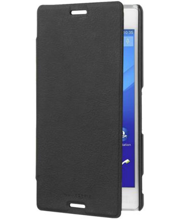 Roxfit Slim Wallet Case Sony Xperia M4 Aqua Zwart Hoesjes